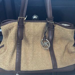 Michael Kors tote bag (authentic) measures 14x9x7